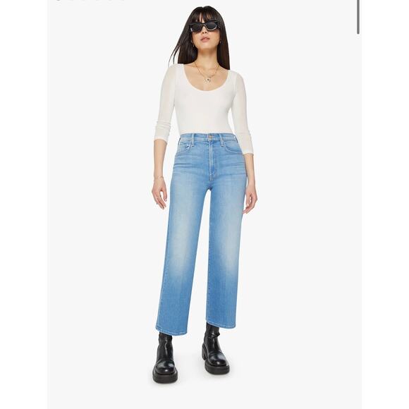 MOTHER Denim - Mother Denim The Rambler Zip Ankle Going Dutch NWT 26